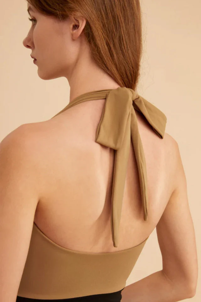 Quinn Halter Neck One Piece Swimsuit - Image 7