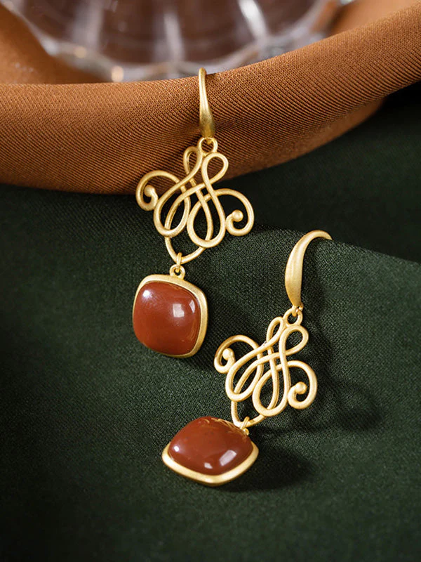 Quite a Gem Dangle Earrings - Image 2