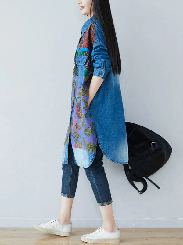 Quite The Catch Shirt Dress - Image 4