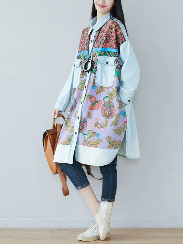 Quite The Catch Shirt Dress - Image 7