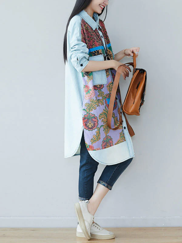 Quite The Catch Shirt Dress - Image 8