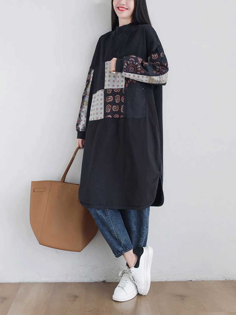 Remember  Me Alway Turtleneck Pullover Sweater Midi Dress - Image 7
