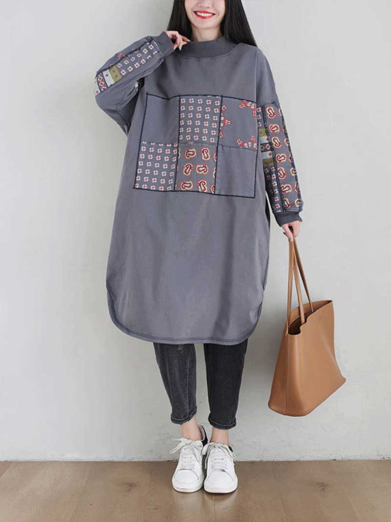 Remember  Me Alway Turtleneck Pullover Sweater Midi Dress - Image 8