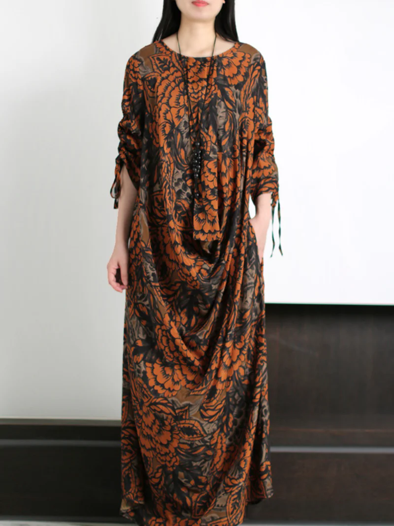 Remember Me Round Neck A-line Dress - Image 4