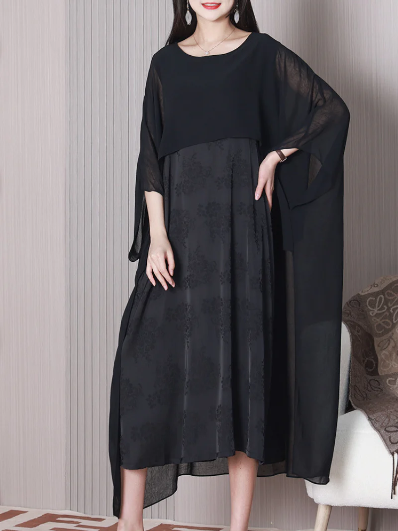 Remember Me Round Neck A-line Dress - Image 7