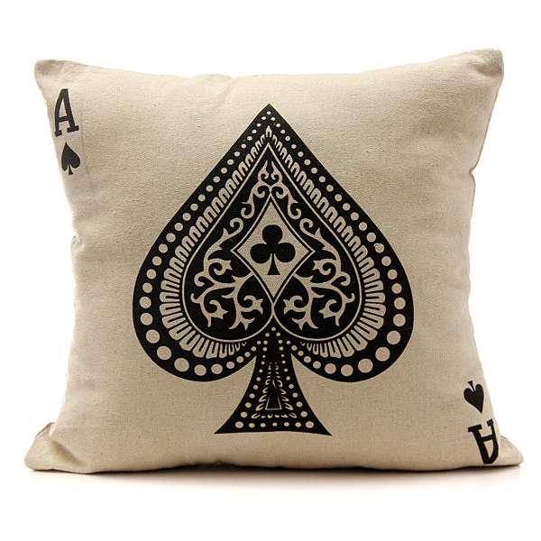 Retro Leaf Linen Cotton Cushion Pillow Cover Home Deco - Image 3