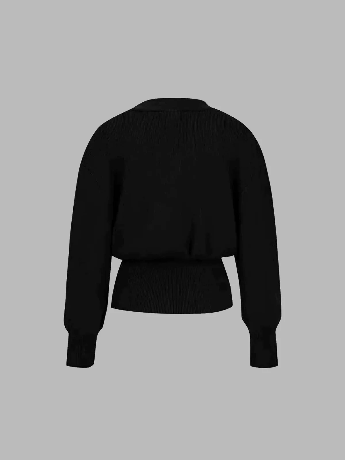 Retro V-neck Cardigan - Image 10