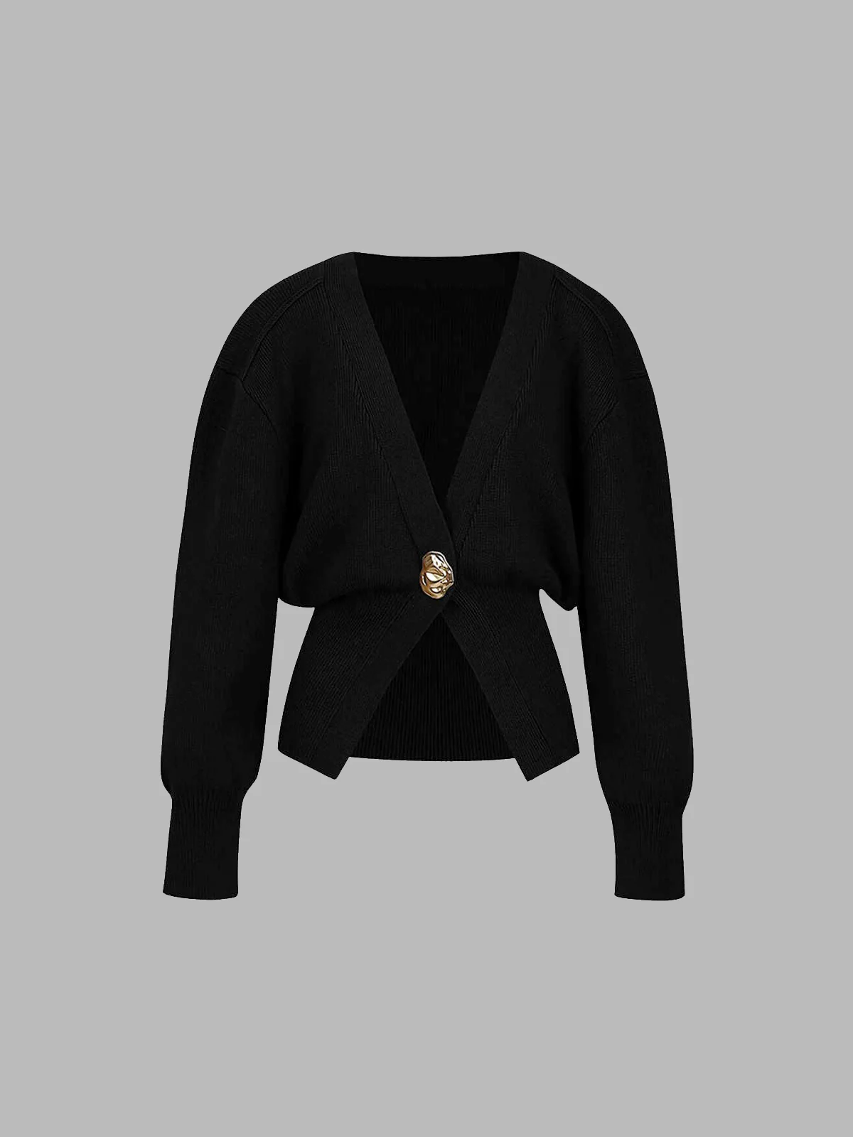 Retro V-neck Cardigan - Image 9