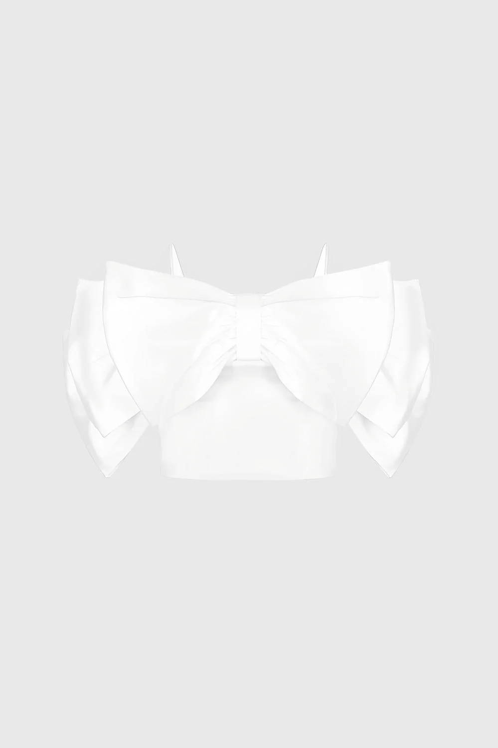 Ribbon Top - White - Image 4