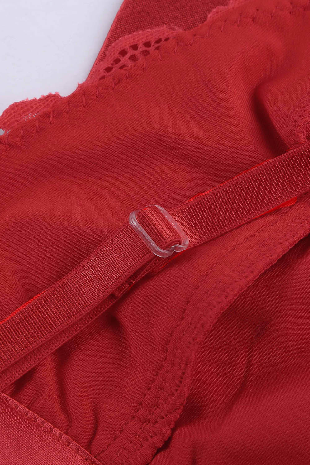 Romantic Love Red Lace Bralette Lingerie Set - Image 15