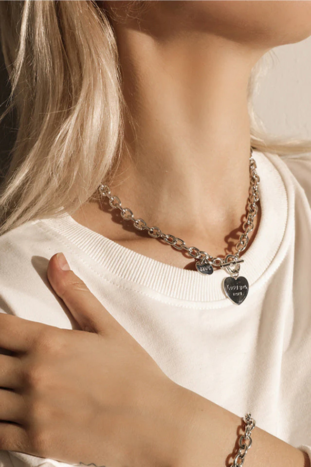 Romantic Sweet Heart Necklace - Image 4