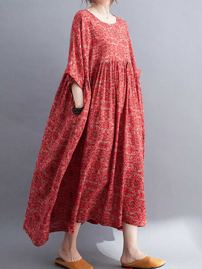 Room For You Printed Smock Dress - Image 2