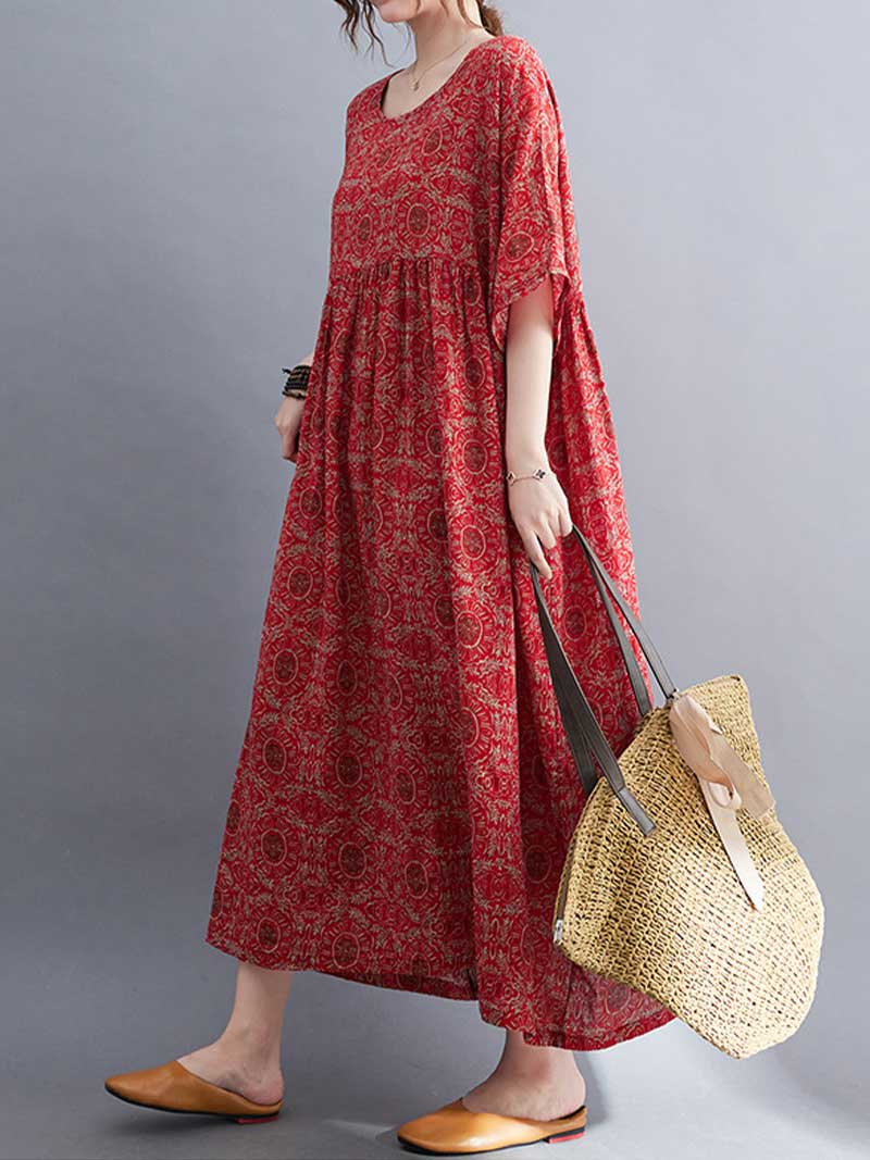 Room For You Printed Smock Dress - Image 3