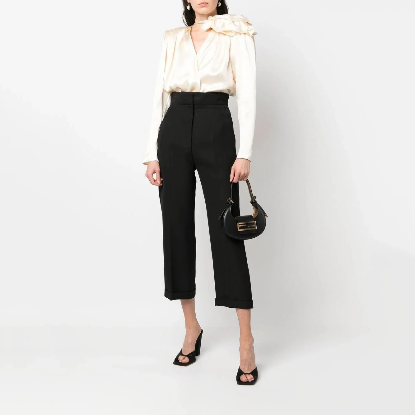 LANA LongSleeve BLOUSE ROSE DECORATED - Image 6