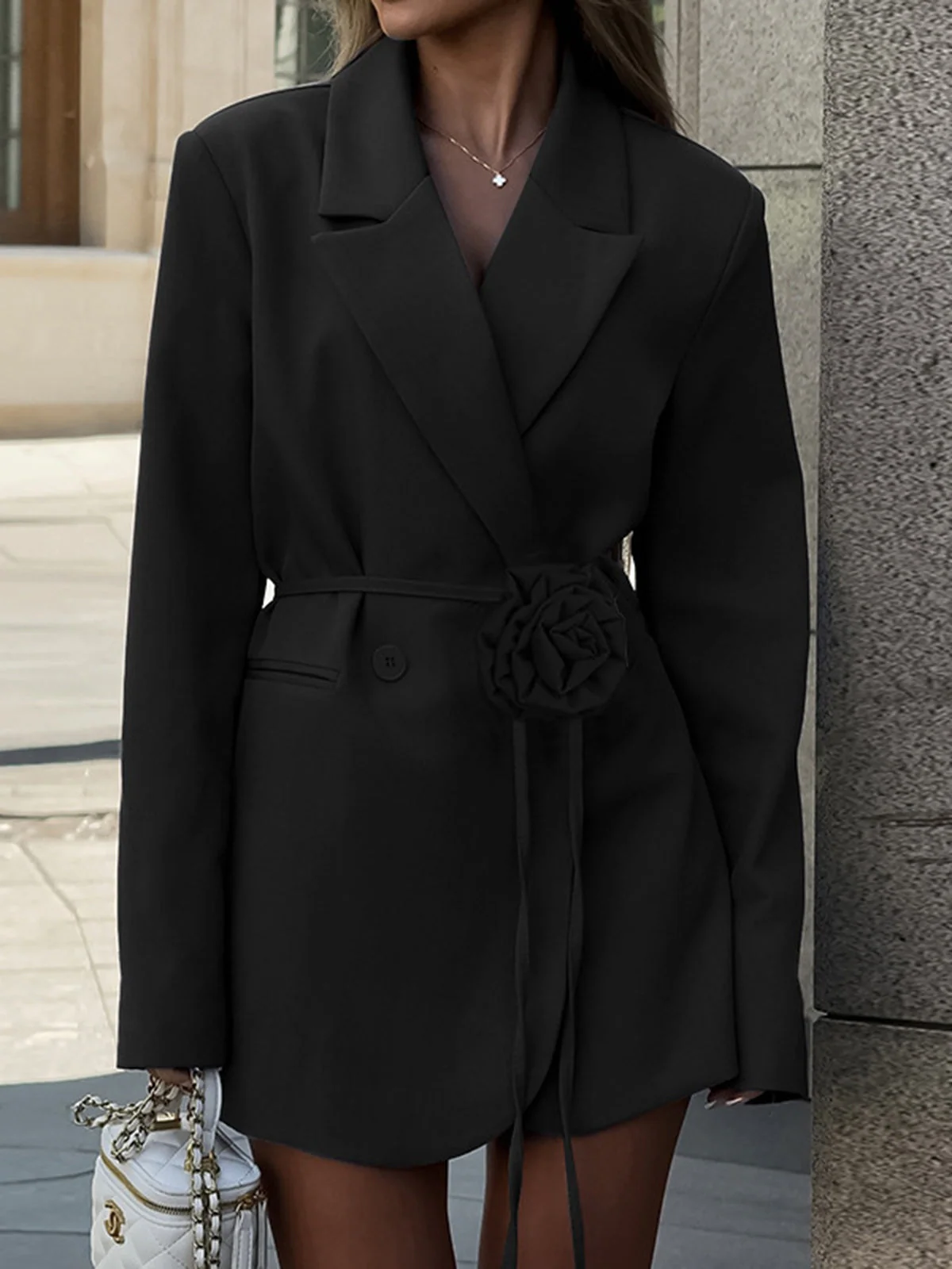 Rose Fitted Blazer - Image 6