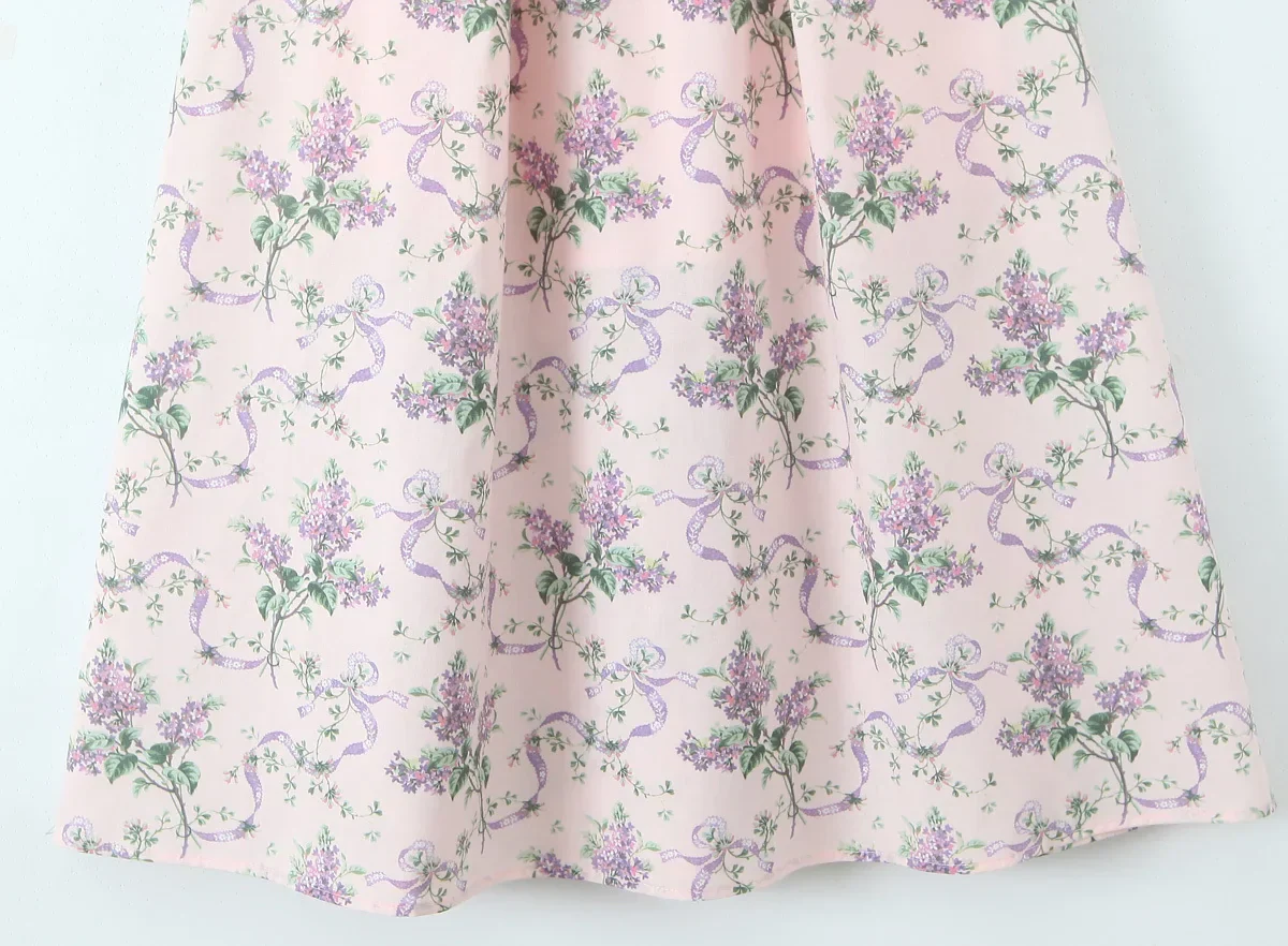 Rosé Picnic Dress - Image 7