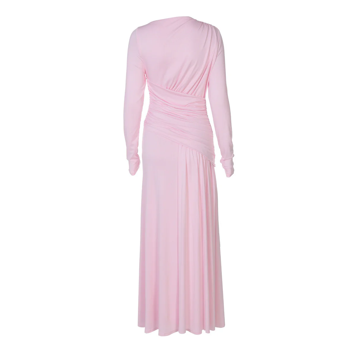 Ruffled Round-Neck Dress - Image 6
