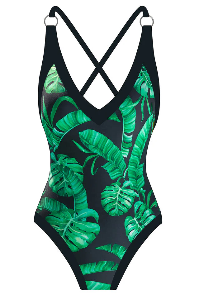 (S-XL) One Piece Swimsuit - Image 8