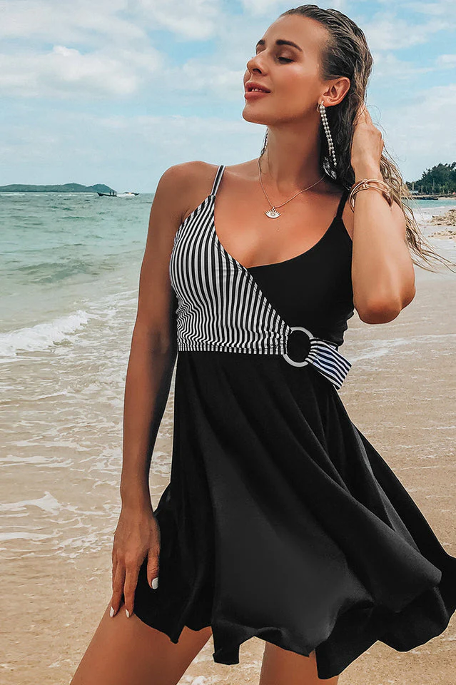 (S-XXL) Plus Size Tankini Swimsuit - Image 4