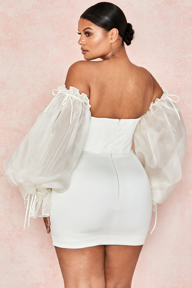 Satin Corset Dress - Image 10