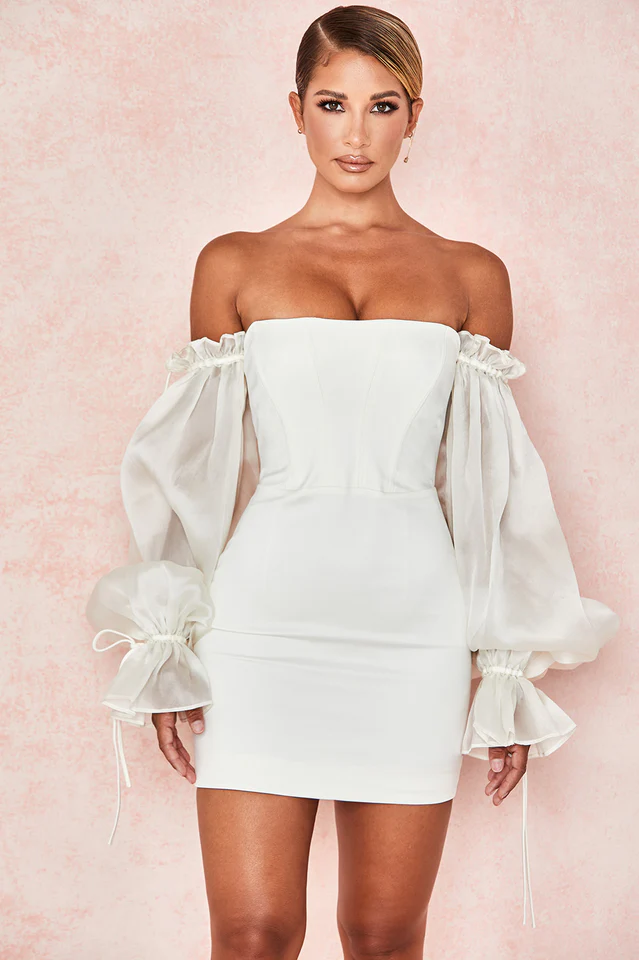 Satin Corset Dress - Image 3