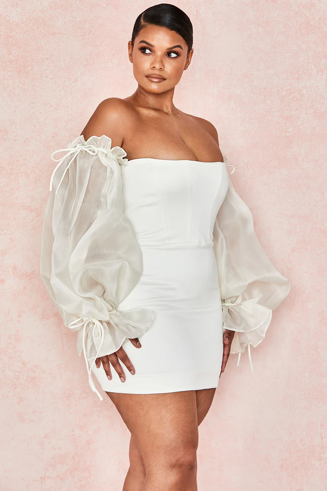 Satin Corset Dress - Image 8