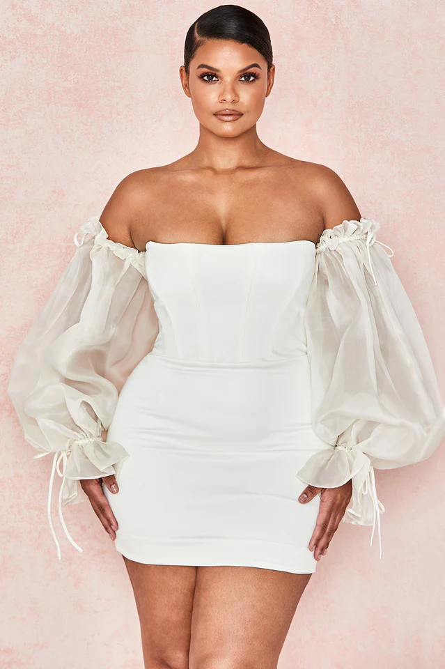 Satin Corset Dress - Image 9