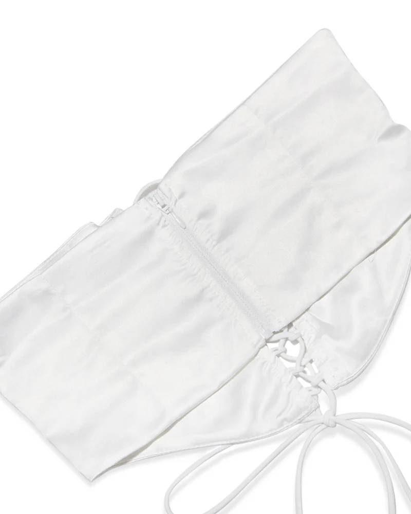 Satin Slip Dress - Image 26