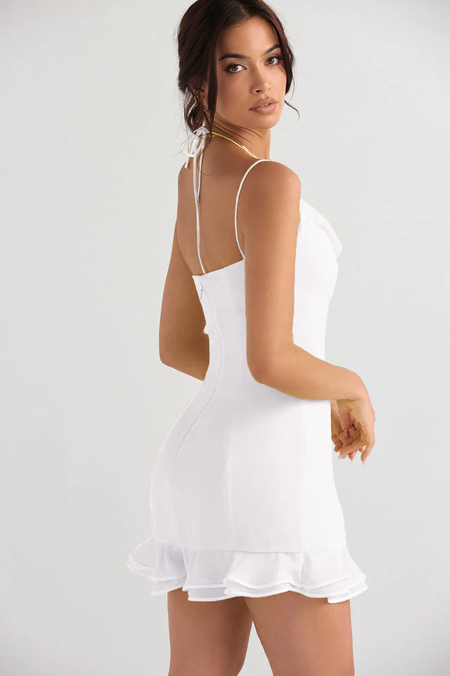 Scarlett Ruffle Mini Dress - Image 5