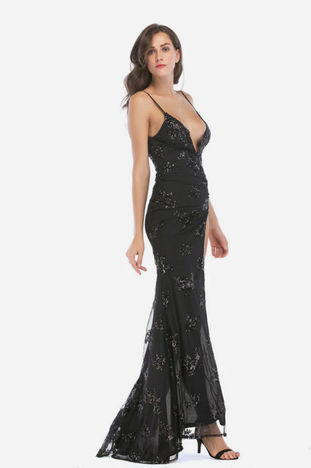 Sequin Luxury Night Club Party Dress - Image 3