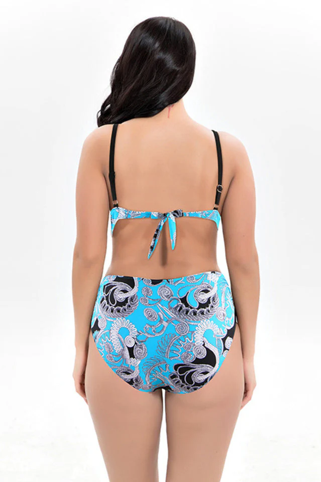 Sexy Plus Size Swimsuit Summer Two Pieces Bathing Suit - Image 2