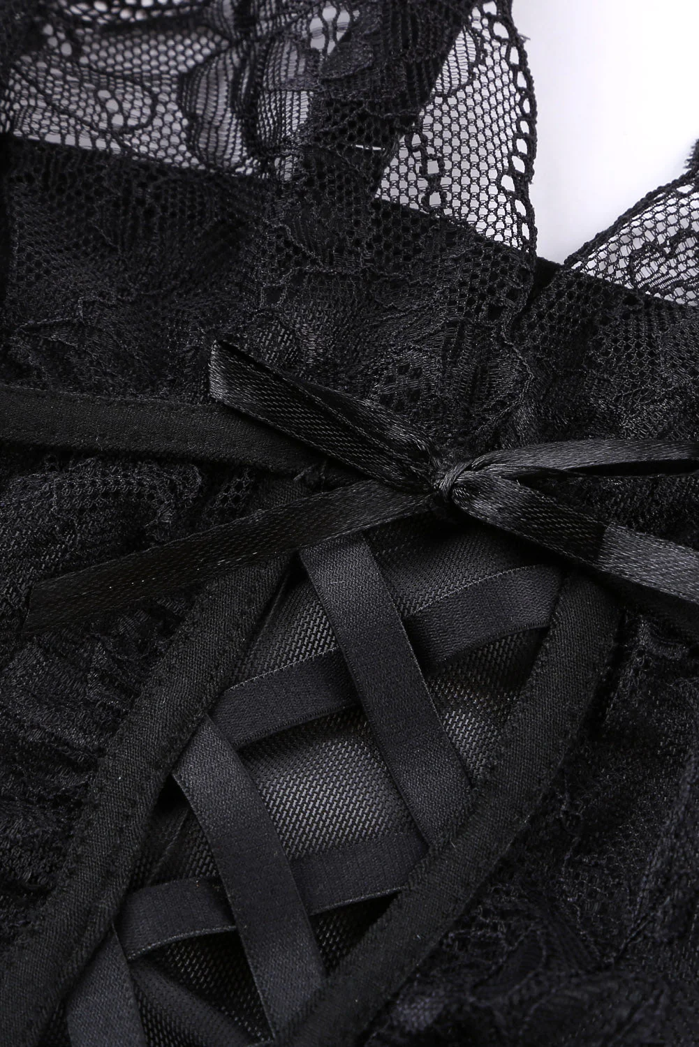 See Through Babydoll Lingerie Set - Image 8