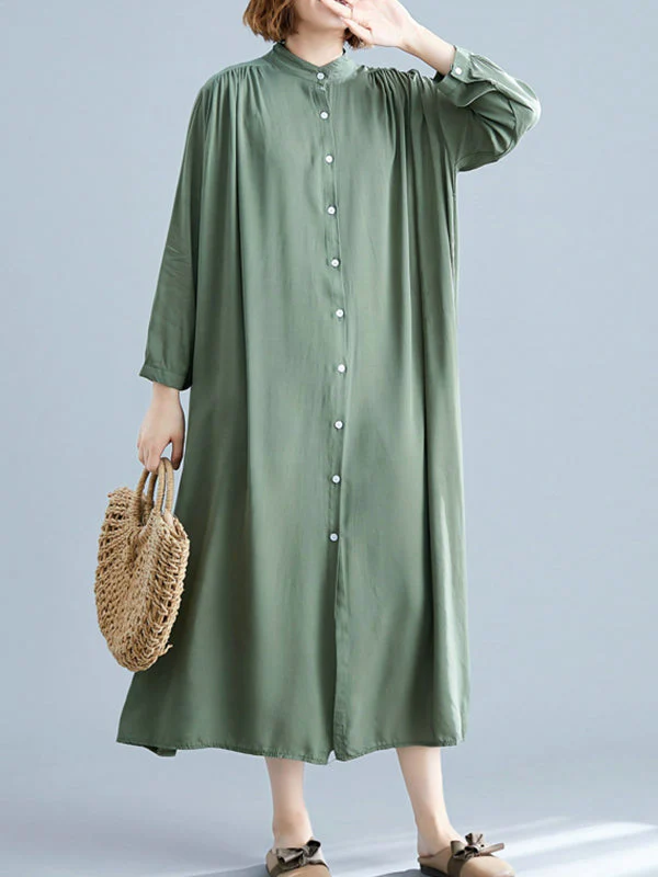 She's All Tiki Midi Shirt Dress - Image 10