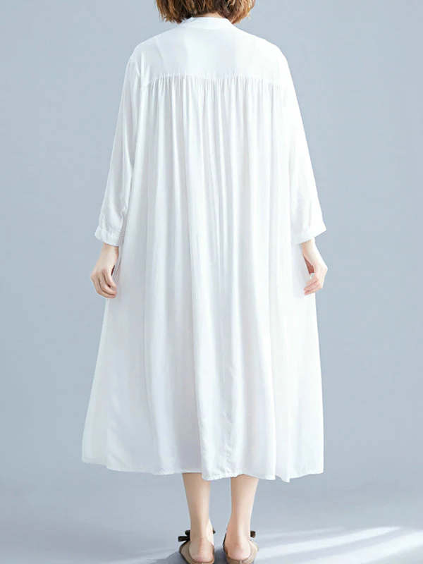 She's All Tiki Midi Shirt Dress - Image 13