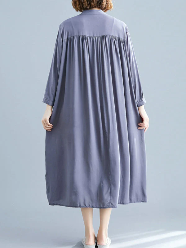 She's All Tiki Midi Shirt Dress - Image 4
