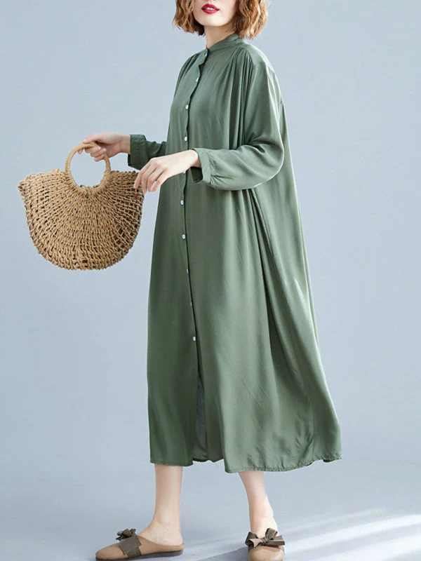 She's All Tiki Midi Shirt Dress - Image 9
