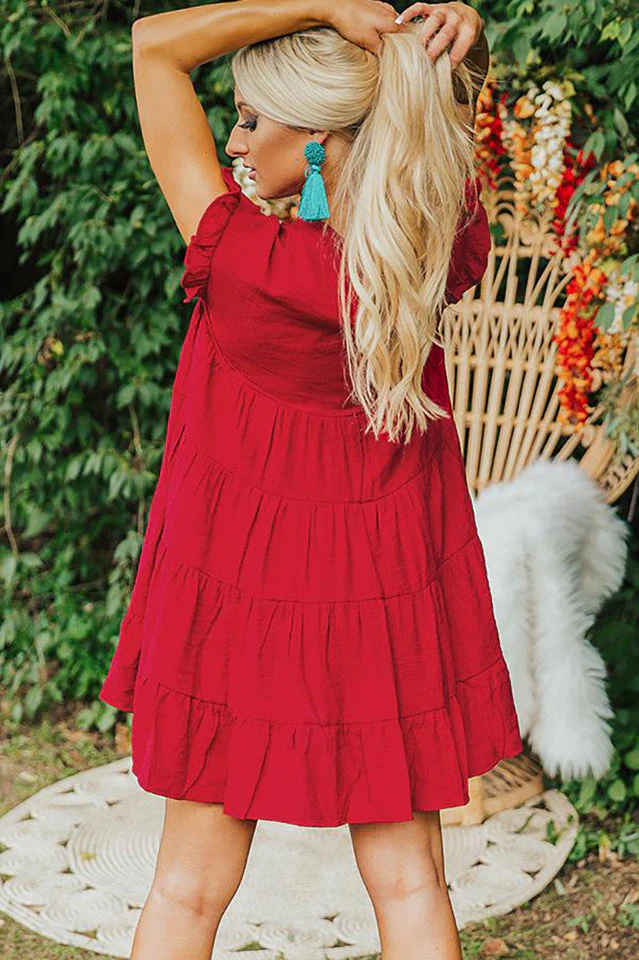 Short Sleeve Plus Size Casual Dress - Image 14