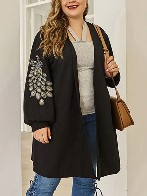 Silver Ridge Embroidery Cardigan - Image 3