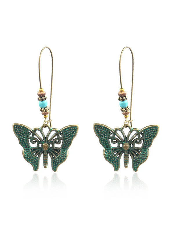 Sing of Wings Butterfly Earrings - Image 3