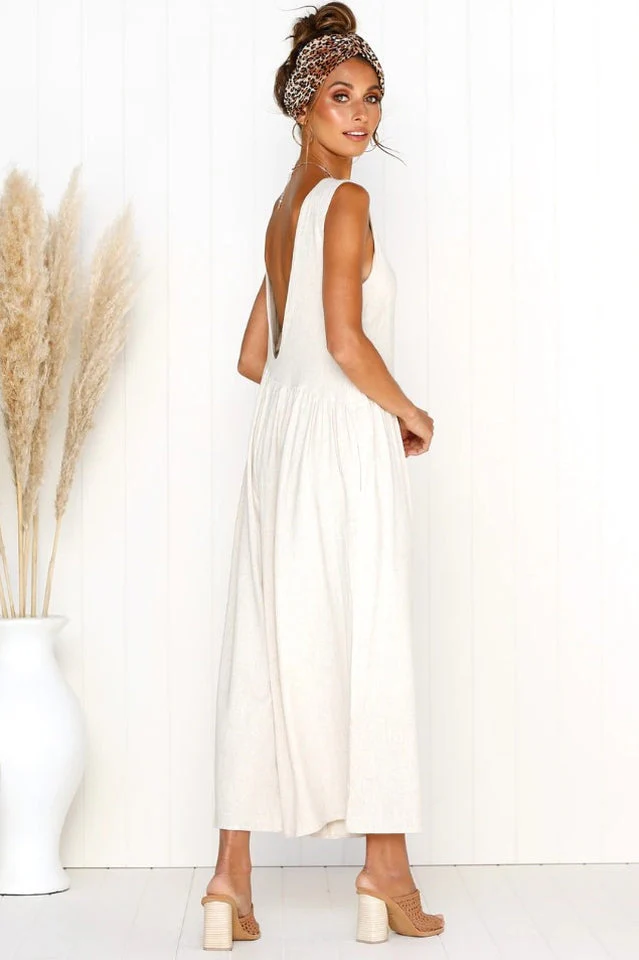 Sleeveless Casual Loose Jumpsuit - Image 5