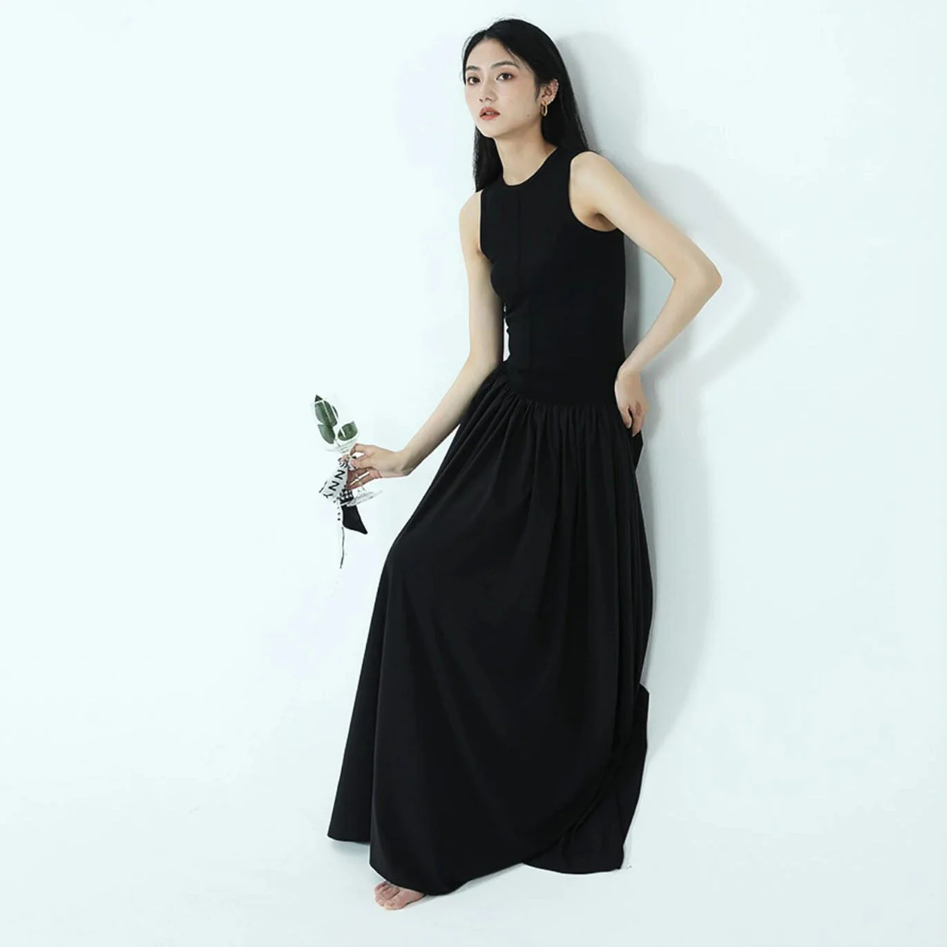 ALENA SleeveLESS PUFF Dress - Image 11