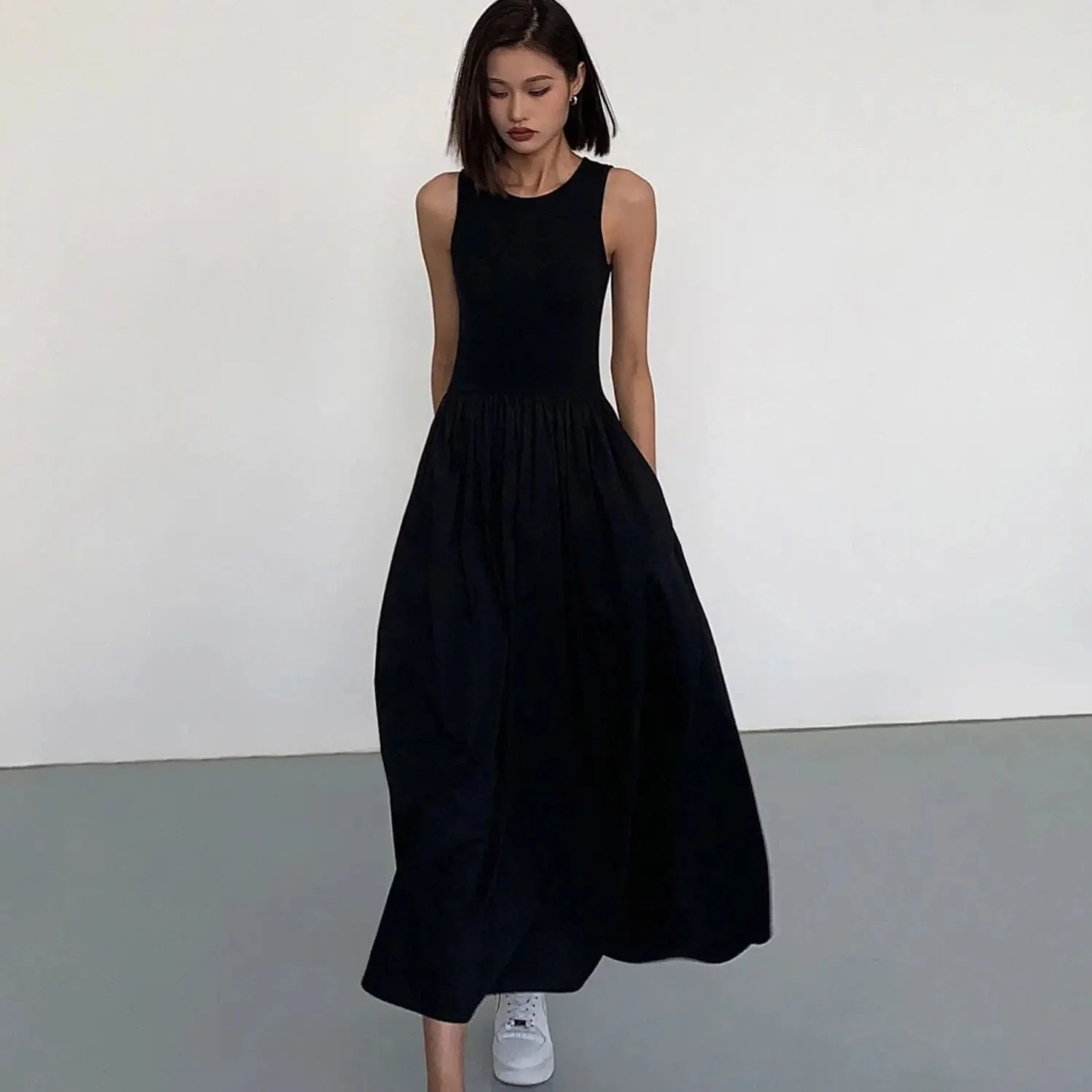 ALENA SleeveLESS PUFF Dress - Image 5