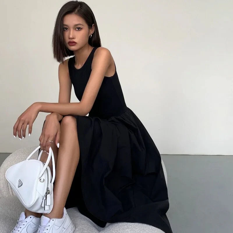 ALENA SleeveLESS PUFF Dress - Image 6