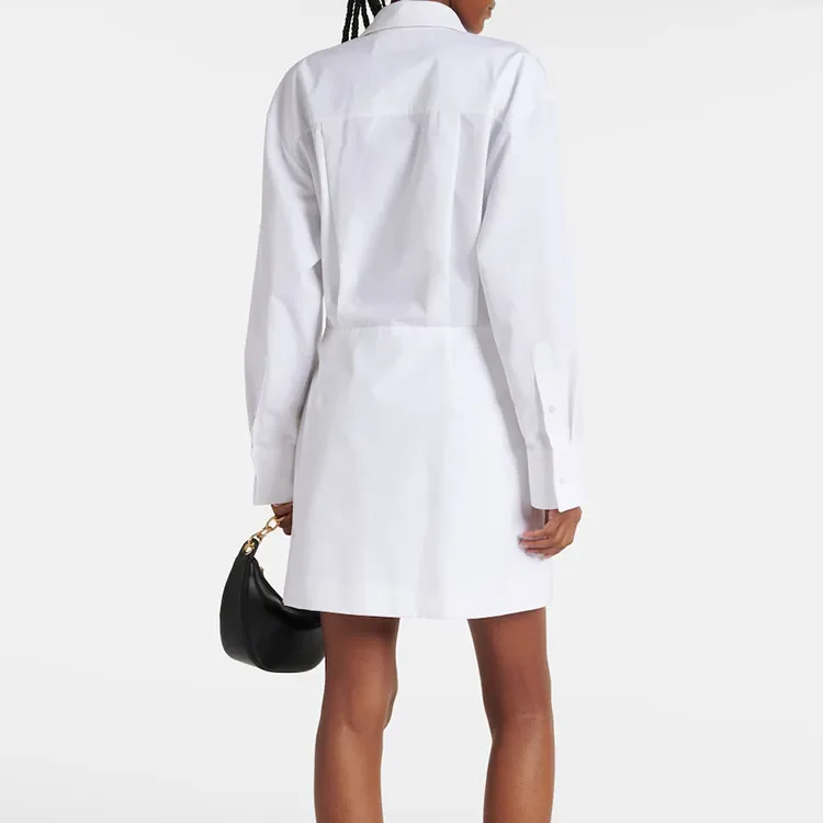 Hollow Out SPLICED APPLIQUES Dress - Image 5