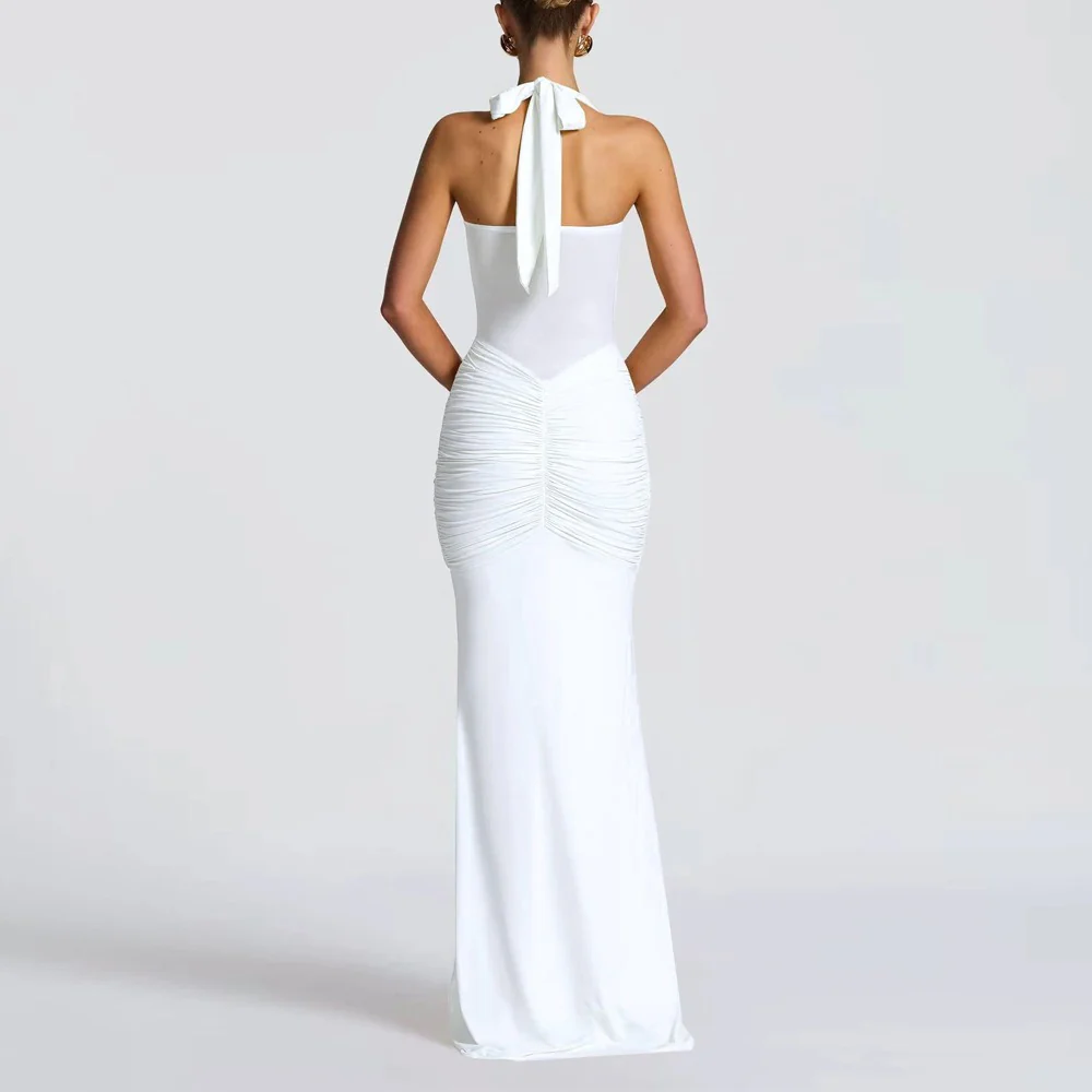 Sophisticated Pleated Maxi Rress - Image 10