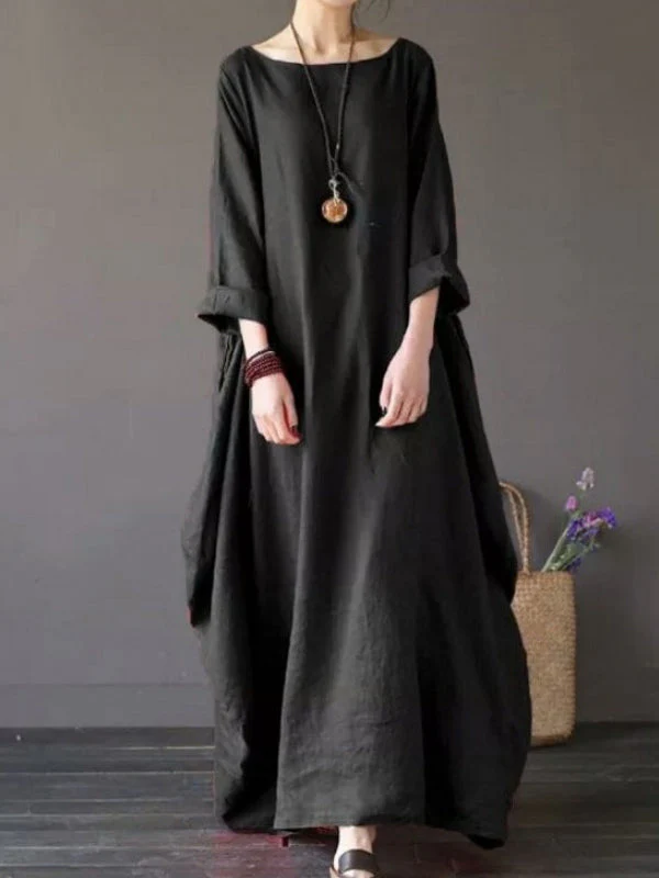 Southern Lantern Style Maxi Dress - Image 3