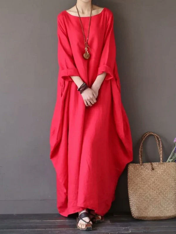 Southern Lantern Style Maxi Dress - Image 4