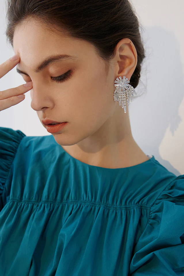 Sparkling Baroque Earrings - Image 2