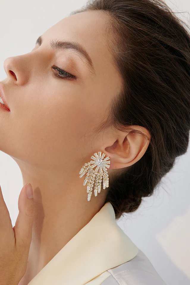 Sparkling Baroque Earrings - Image 4