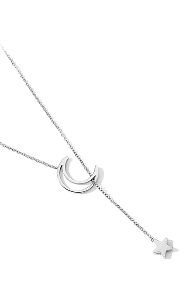 Star & Moon Pendant Necklace - Image 9